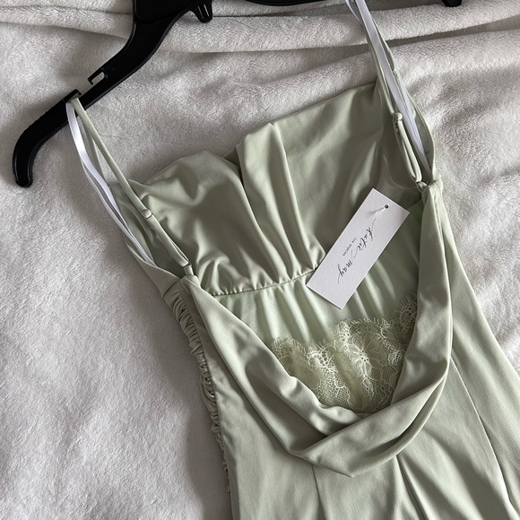 Katie May Surreal Gown in Sage - Picture 4 of 14